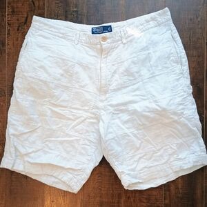 Polo by Ralph Lauren White Shorts Classic Cotton